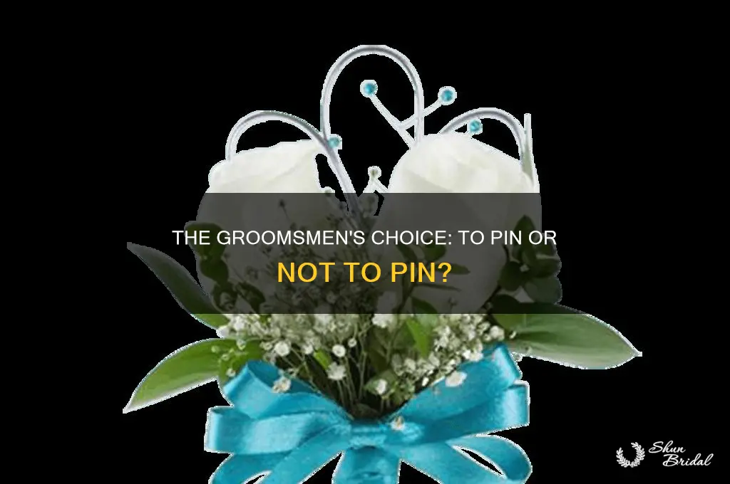 do you have to have boutonnieres at a wedding