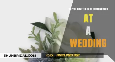 Buttonholes: A Wedding Must-Have or an Unnecessary Tradition?