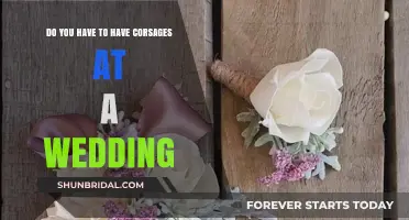 Corsages at Weddings: Who Should Wear Them?