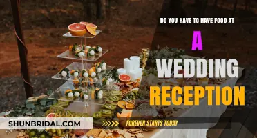 Wedding Reception Food: Is It a Must?