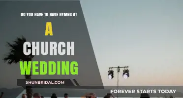 Hymns at Church Weddings: To Sing or Not?