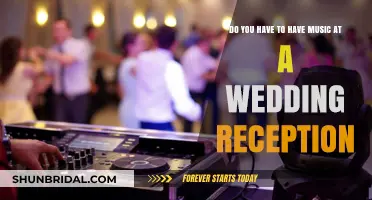 Music at Wedding Receptions: Essential or Optional?