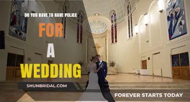 Police at Weddings: A Requirement or an Option?