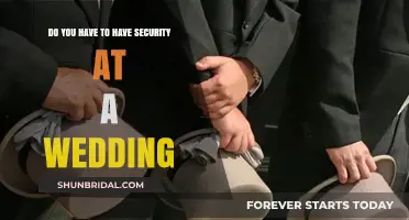 Securing Your Wedding: Is Hiring Security Worth It?