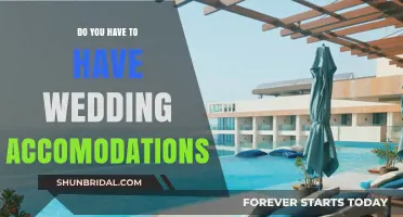 Wedding Accommodations: Necessary or Not?