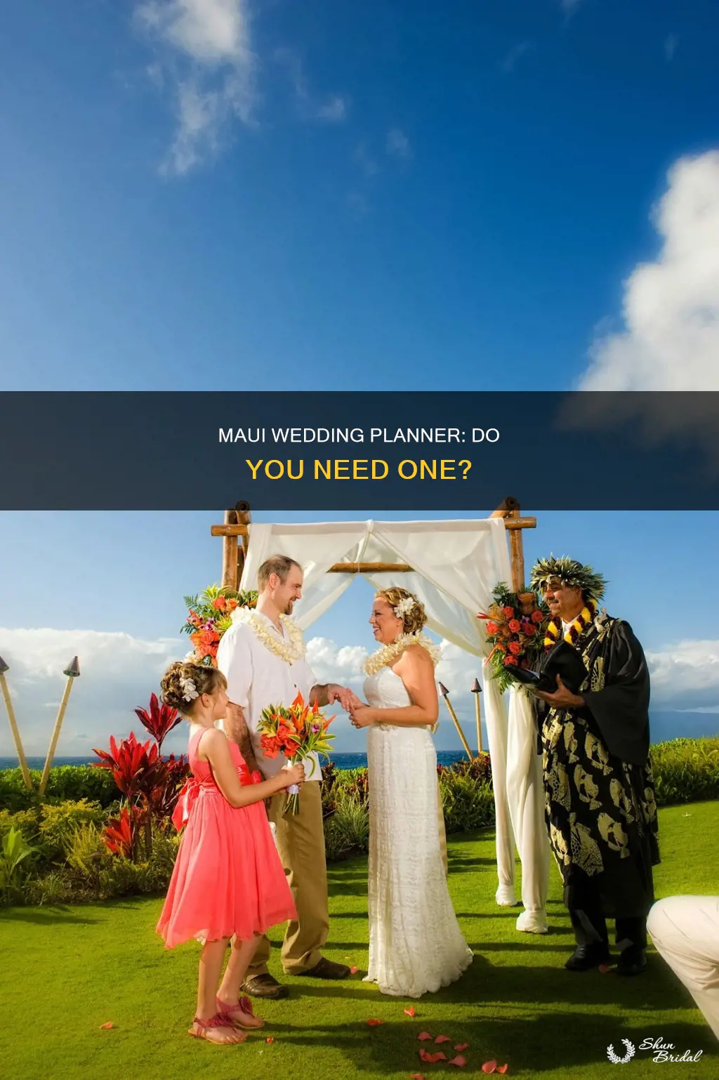 do you have to have wedding planner maui