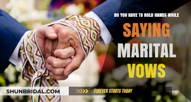 Hand-in-Hand or Heartfelt Words: Must You Hold Hands During Vows?