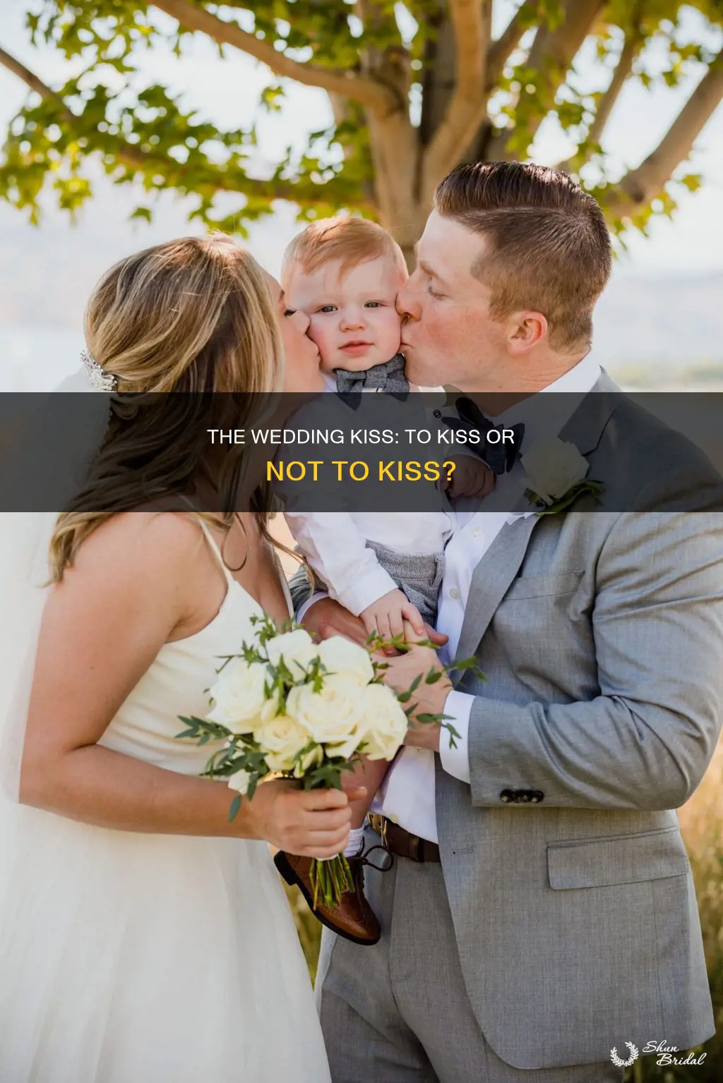 do you have to kiss at your wedding