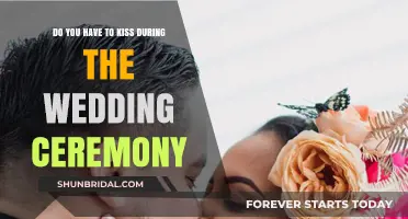 To Kiss or Not to Kiss: Wedding Ceremony Traditions Explained