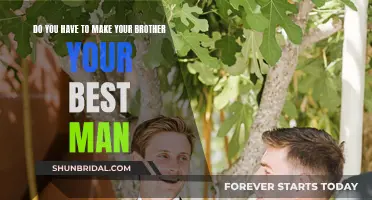 Best Man: Brotherly Bond or Best Friend's Role?