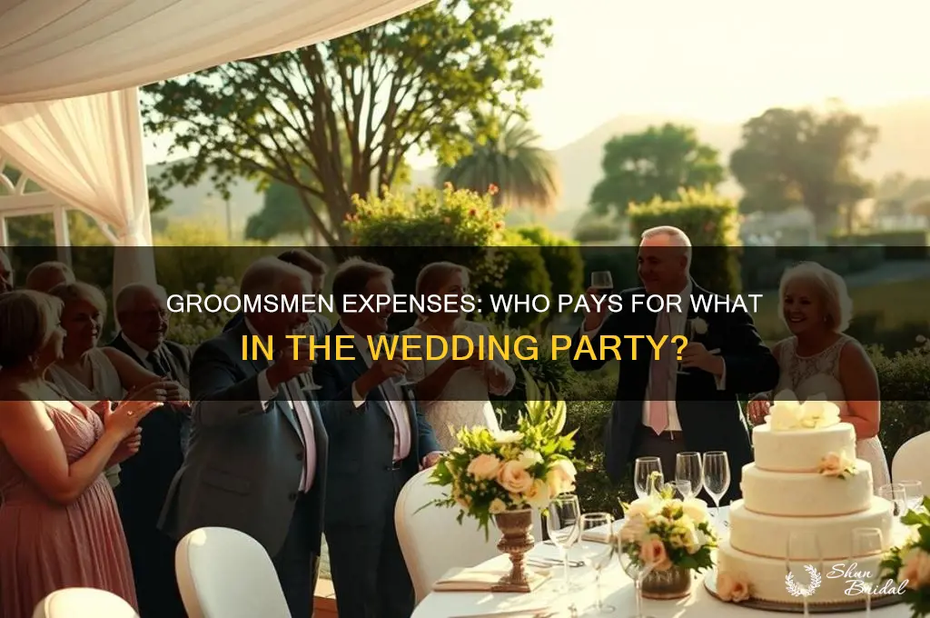 do you have to pay for a groomsman