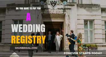 Wedding Registry Costs: Are They Free or Do You Pay?