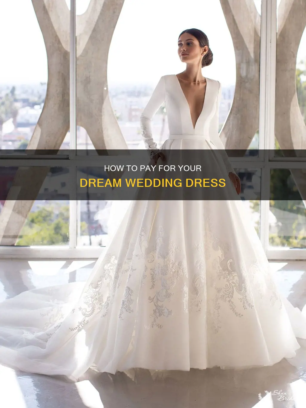 do you have to pay for wedding dress in full