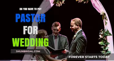 Should You Pay Your Pastor for Officiating Your Wedding?