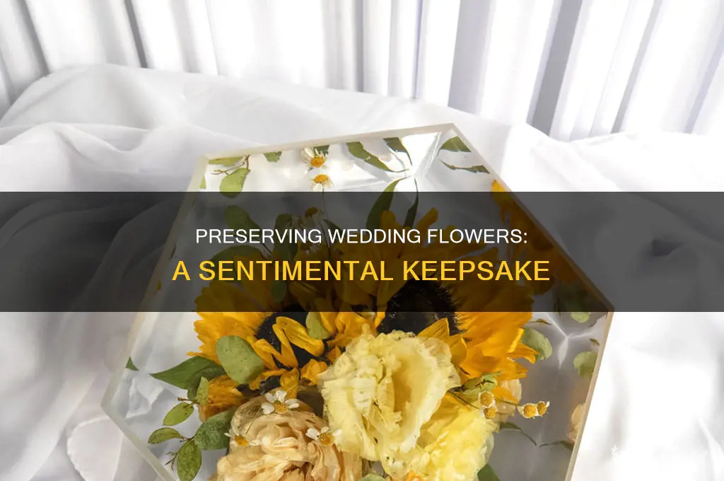 do you have to preserve your wedding bouquet