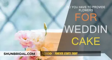 Wedding Cake Flowers: Who Provides Them?