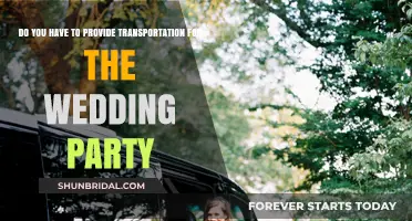 Transportation for Your Wedding Party: Is It Your Responsibility?