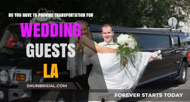 Wedding Guest Transportation in LA: Is It Your Responsibility?