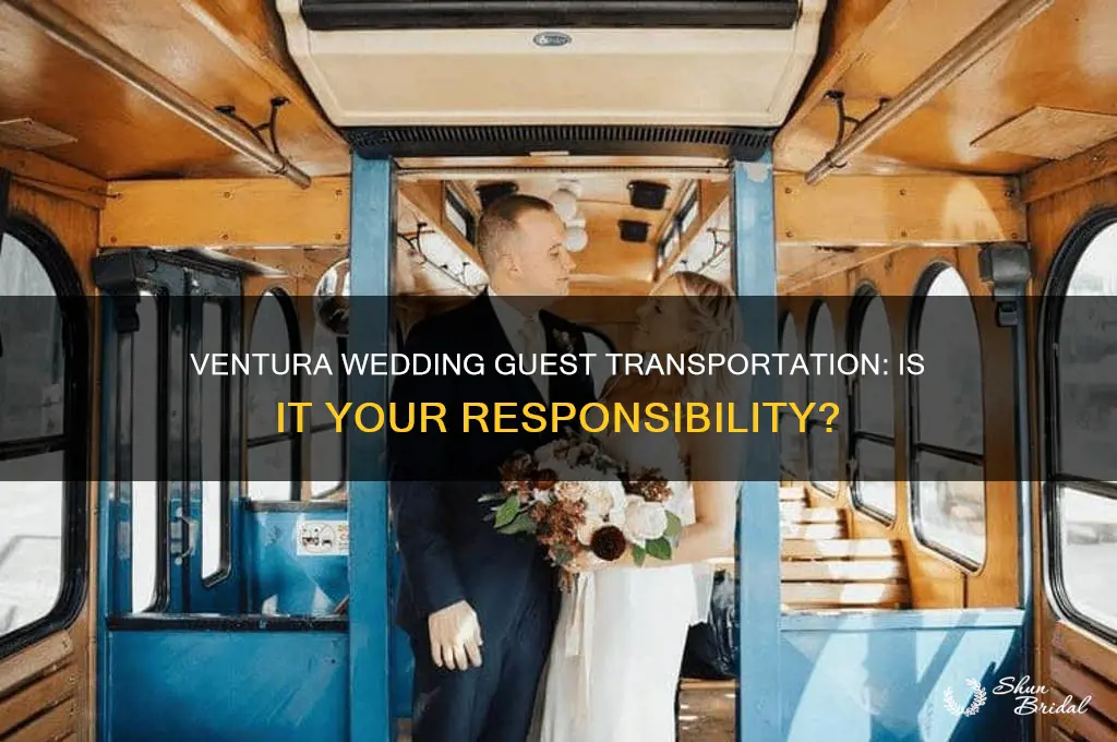 do you have to provide transportation for wedding guests ventura
