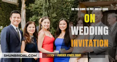 Wedding Dress Code: To Include or Not?