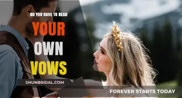 Should You Write Your Own Vows? A Personal Wedding Choice