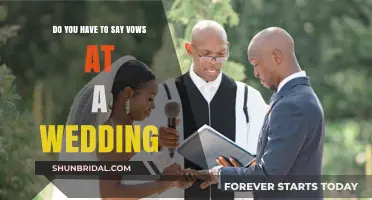 Are Wedding Vows Mandatory? Exploring Traditions and Personal Choices