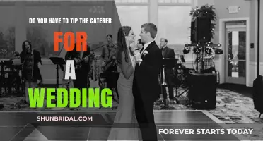 Tipping Etiquette: Wedding Caterers