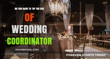 Should You Tip Your Wedding Coordinator on the Big Day?