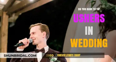 Tipping Wedding Ushers: Is It Necessary?