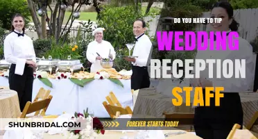 Tipping Wedding Reception Staff: Is It Necessary?