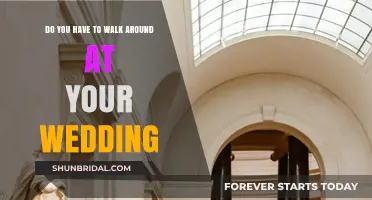Weddings: Walking Around or Staying Put?