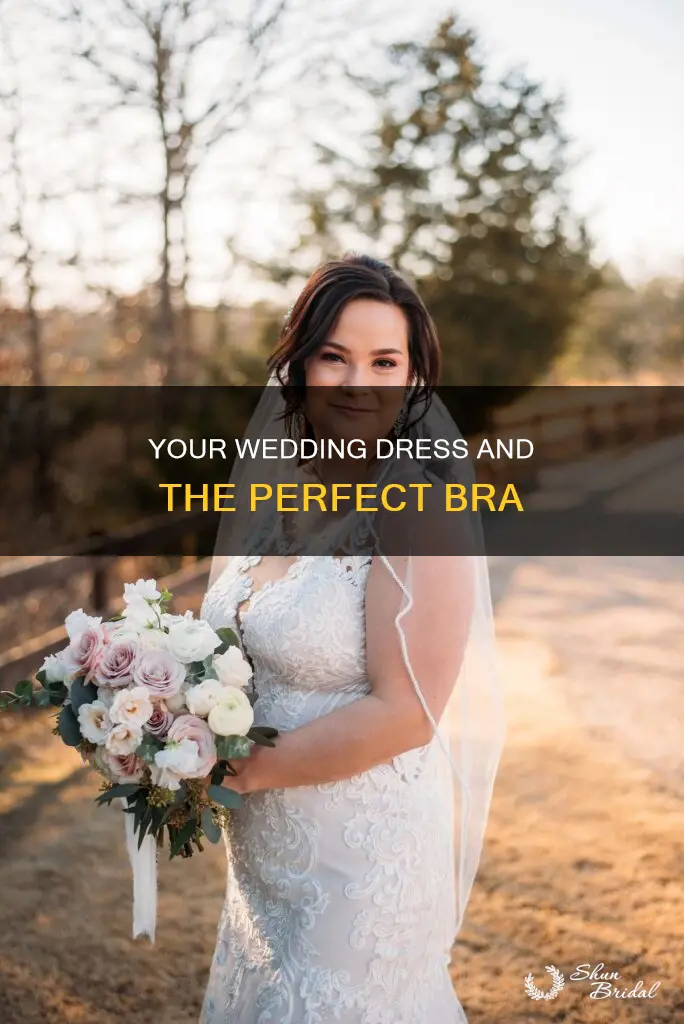 do you have to wear strapless.bra with wedding dress