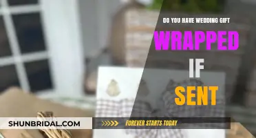 Should You Gift Wrap Wedding Presents Before Mailing Them?