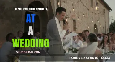 Wedding Speeches: Who Should Speak and Why