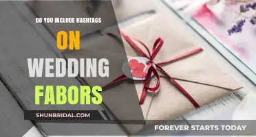 Enhancing Wedding Favors with Hashtags: Creative Ideas
