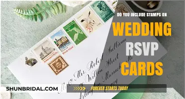 Should You Include Stamps on Wedding RSVP Cards? A Guide