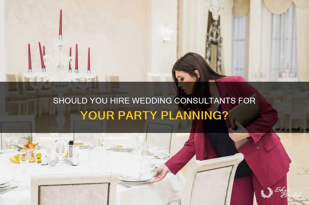 do you include wedding consultants for party