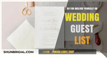 Should You Add Yourself to the Wedding Guest List? Tips and Etiquette