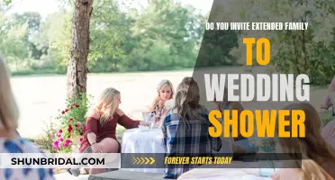 Wedding Shower Guest List: To Include Extended Family or Not?