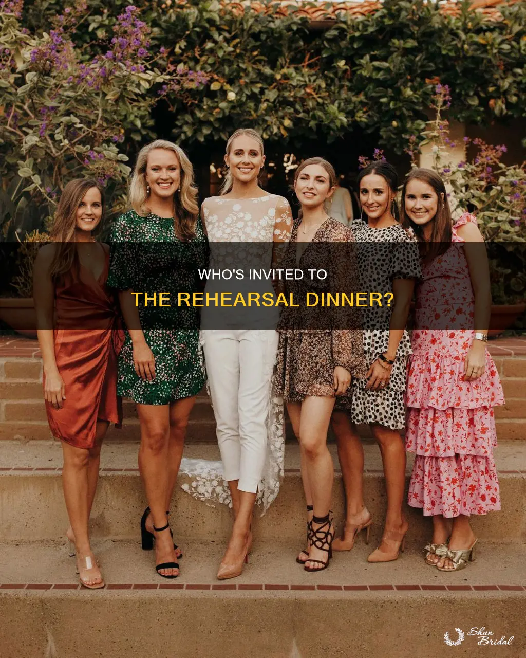 do you invite the bridesmaids familes to the rehersal dinner