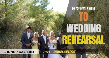 Who Should Attend the Wedding Rehearsal?