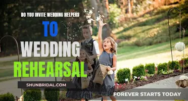 Inviting Wedding Helpers to Your Rehearsal Dinner: A Guide