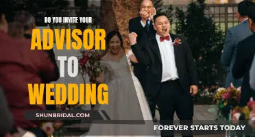 Should You Invite Your Academic Advisor to Your Wedding?