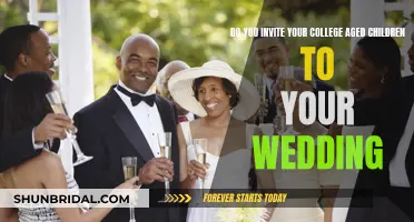 Inviting College-Aged Children to Your Wedding: A Guide