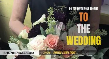 Florist's Wedding Attendance: Etiquette and Expectations