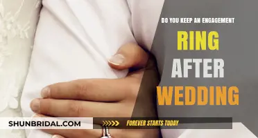 The Engagement Ring: Before and After the Wedding