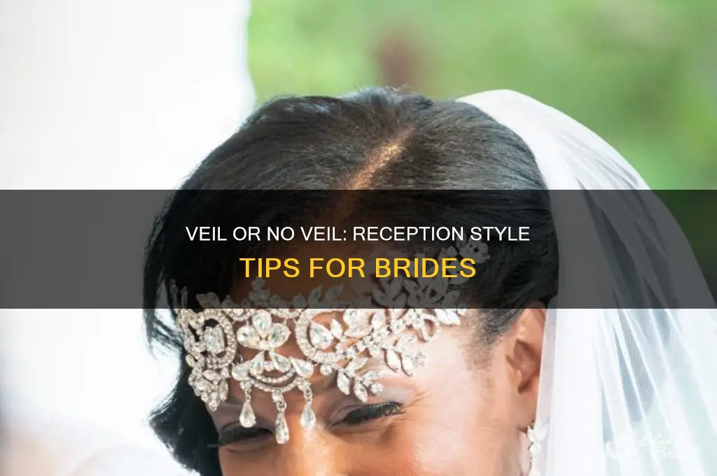 do you keep veil on for reception