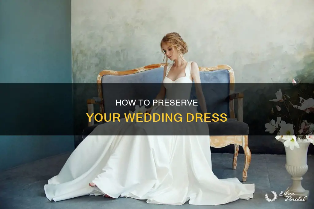do you keep your wedding dress