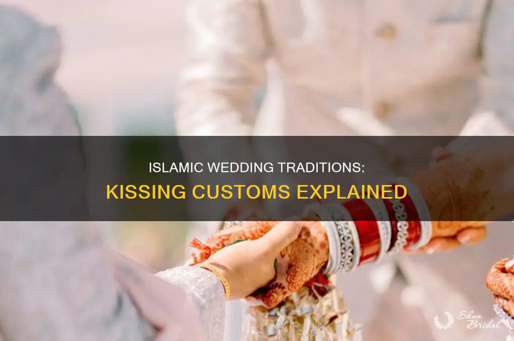do you kiss at a muslim wedding