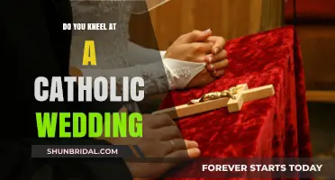 Kneeling at Catholic Weddings: What's the Tradition?